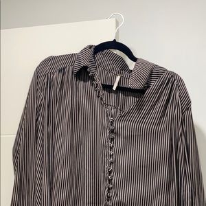 Free people striped blouse